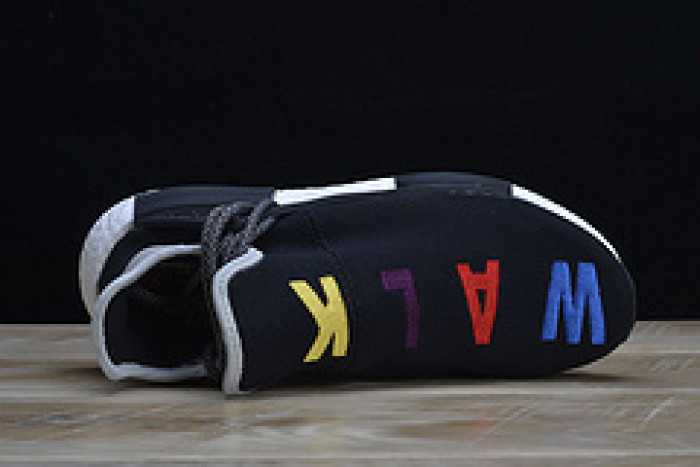Pharrell x Adidas NMD Hu Tri-Color Black Running shoes 114970010