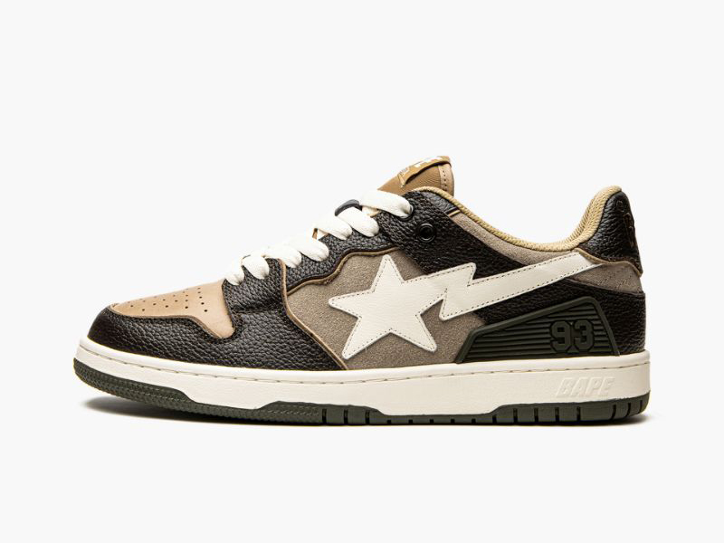 A BATHING APE® BAPE SK8 STA #8 M2 IT Beige/Brown