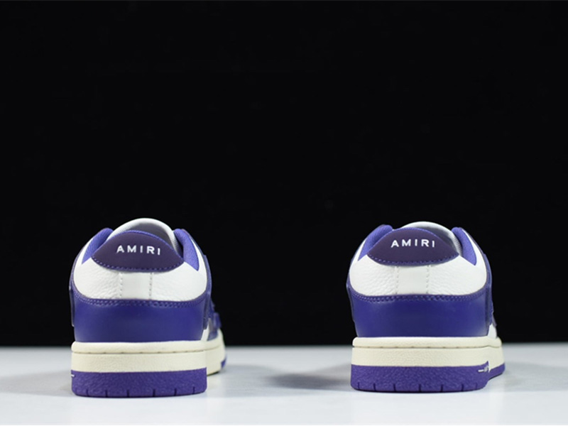 AMIRI Skel Top Low Purple White