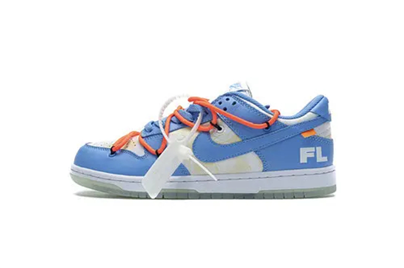 Off White x Futura x Dunk Low SB UNC DD0856-403