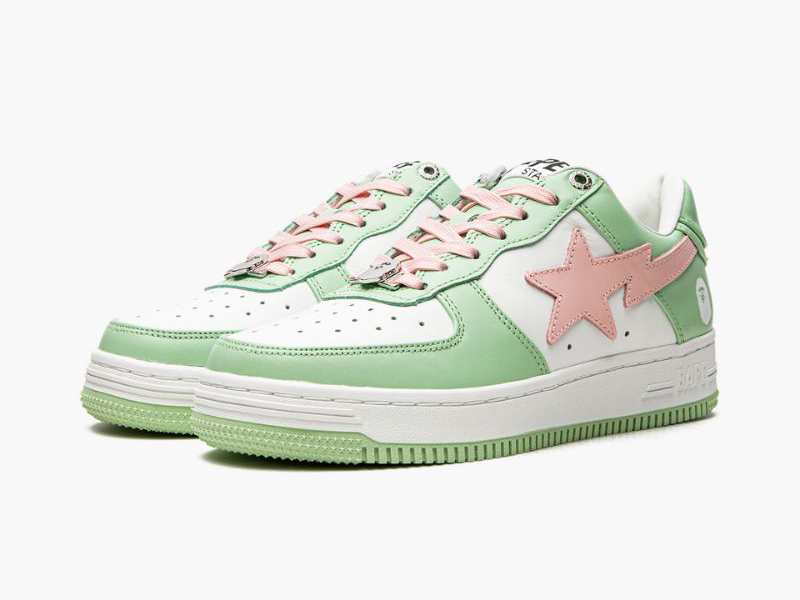 A BATHING APE® Womens BAPE STA LOW L IT Green