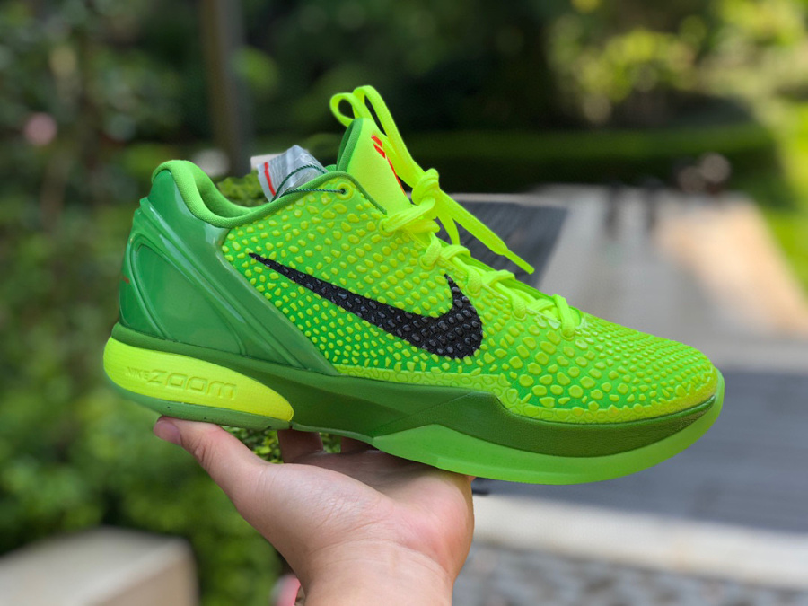 Kobe 6 Protro Grinch