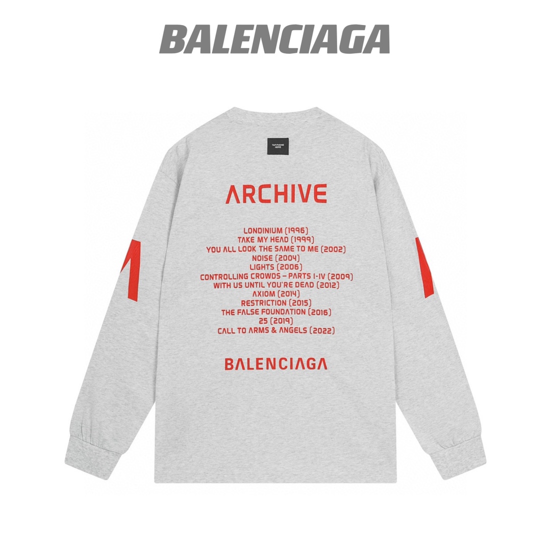 Balancig* X Apple Music Crewneck Hoodie 2024