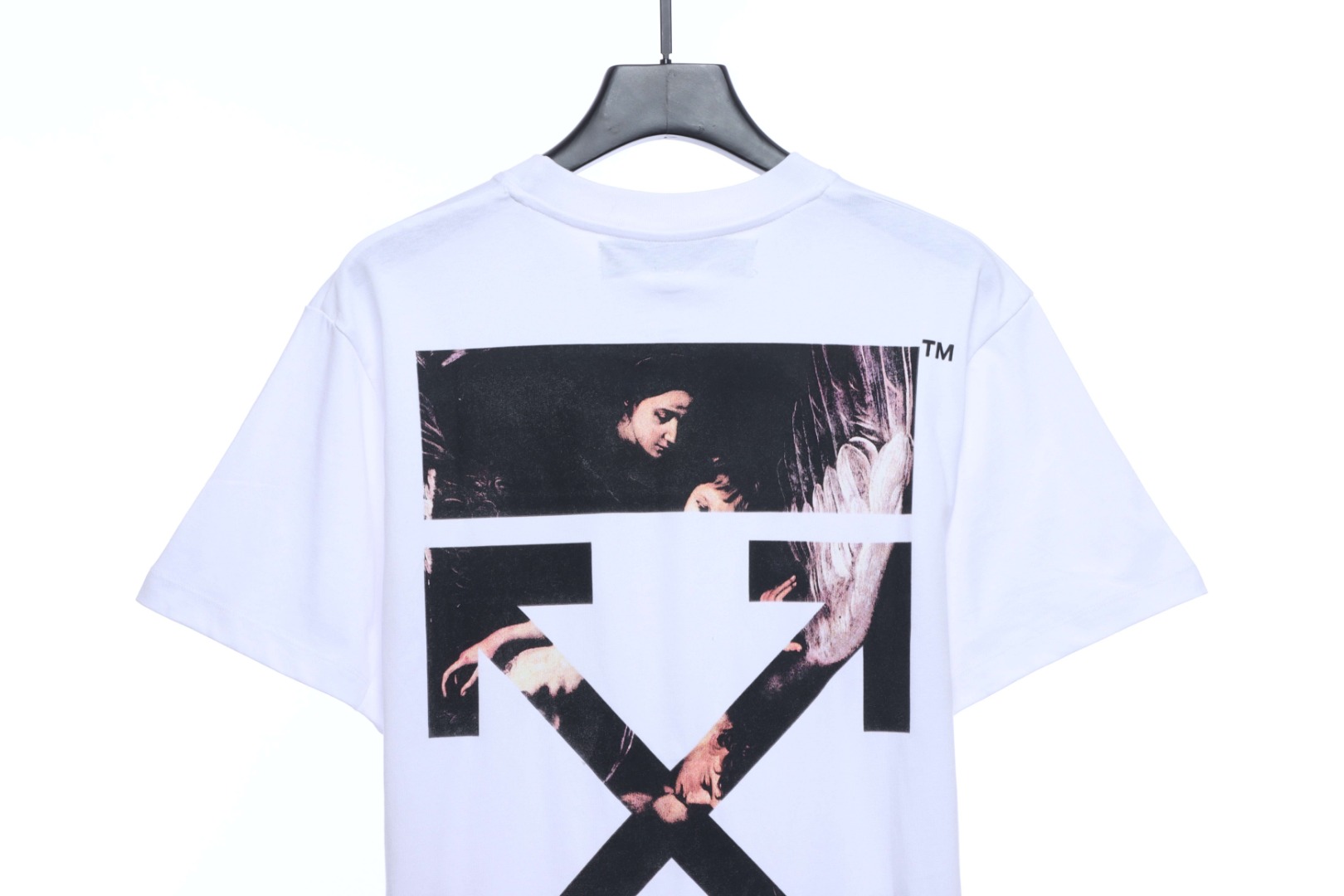 OW angel oil painting short sleeve