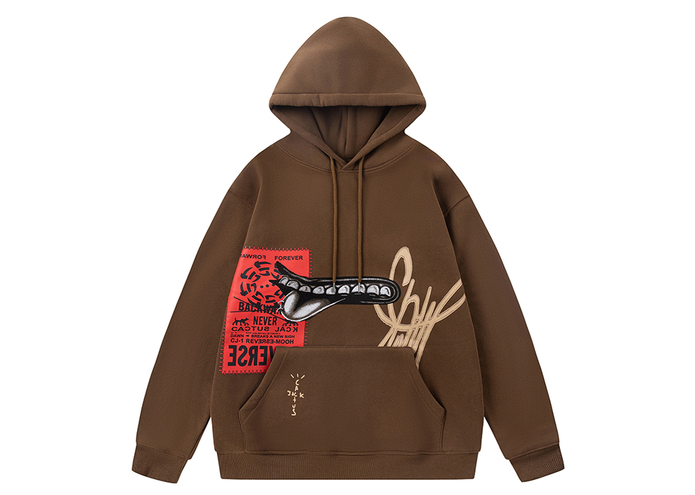 Travis Scott Cactus Jack FW22 Brown Hoodie