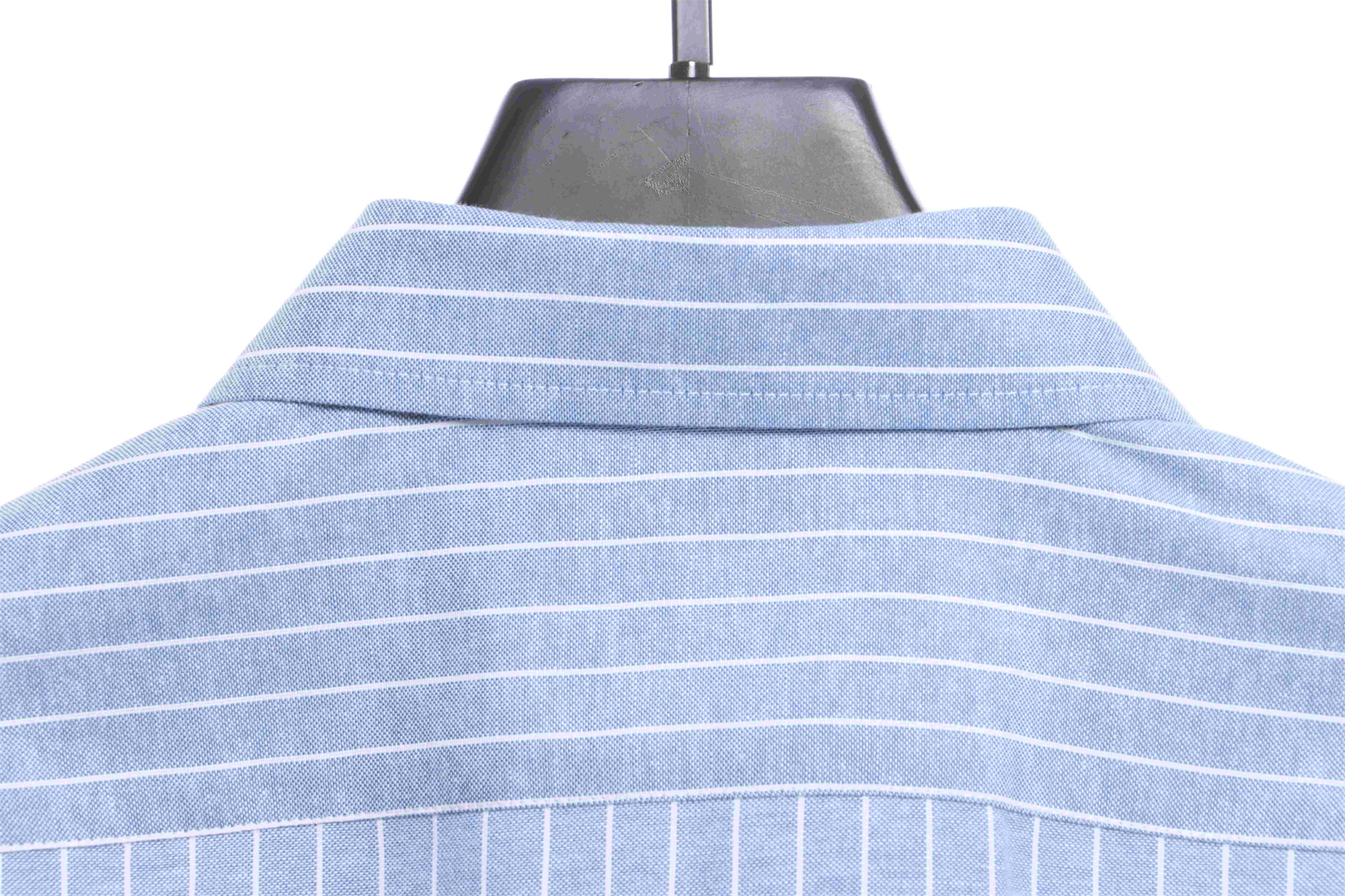 C3  Small Embroidered Vertical Stripe Long Sleeve Shirt