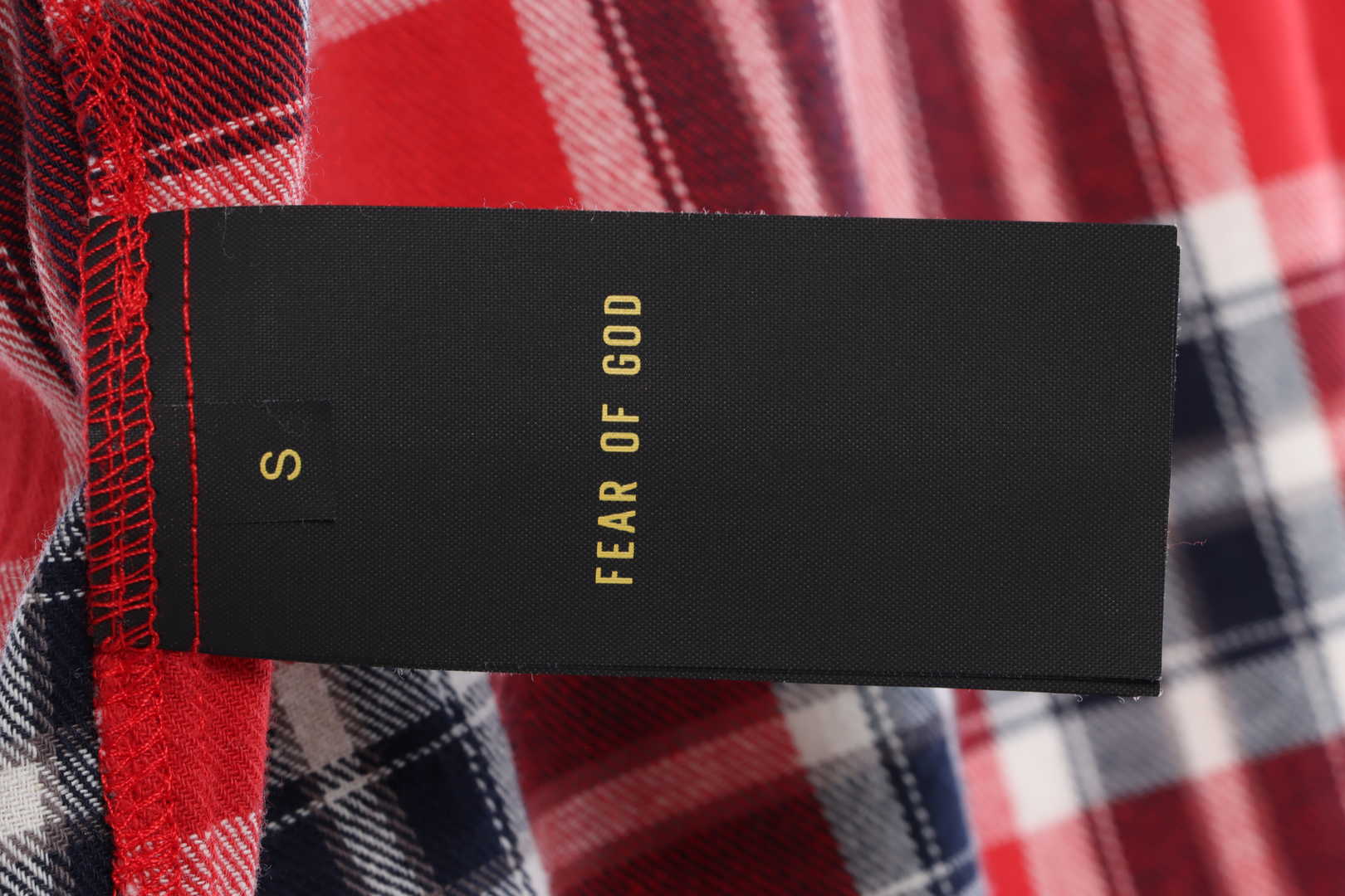 FOG Plaid Swallowtail Long Sleeve Shirt