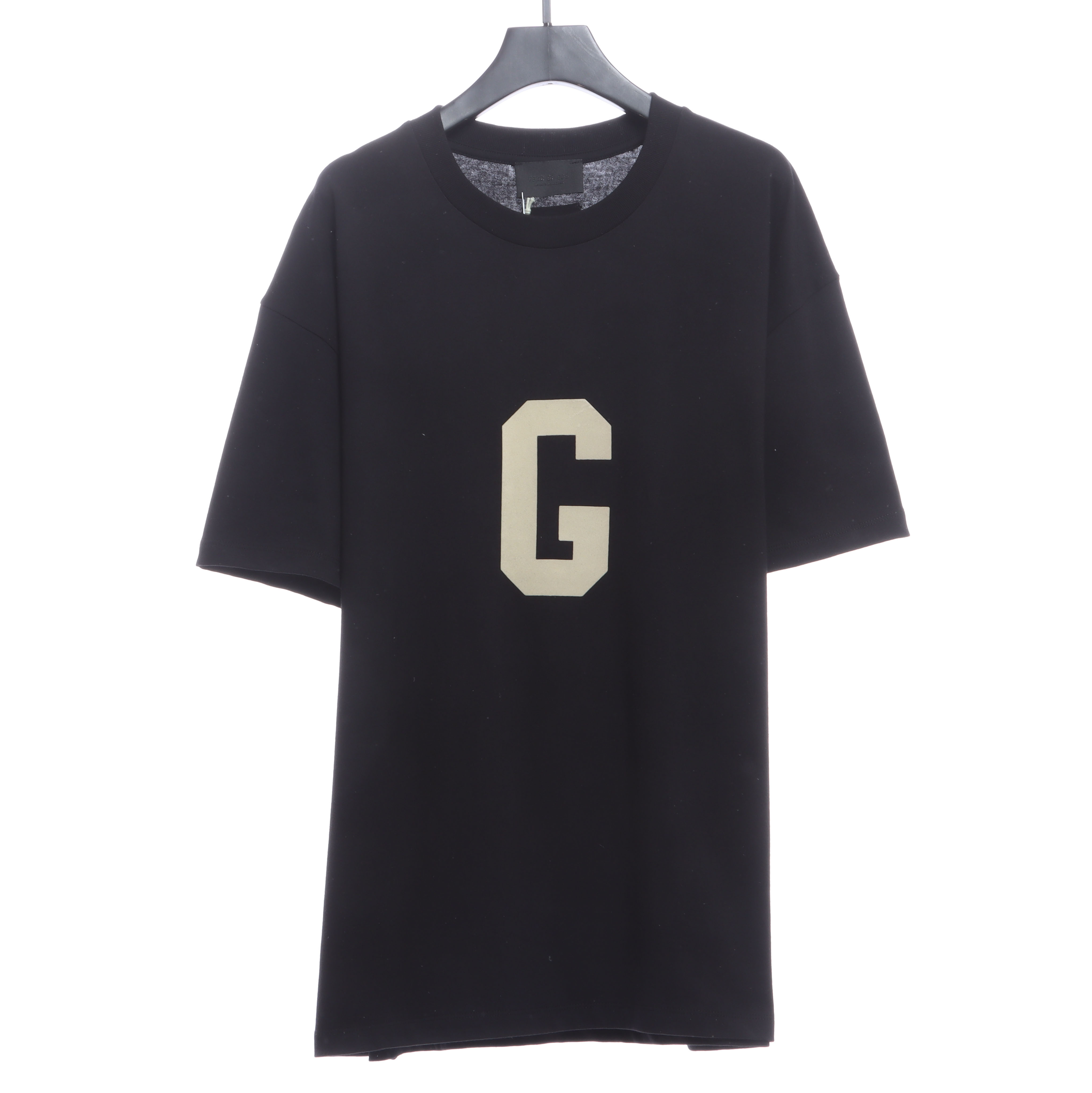 FEAR OF GOD season seven main line flocking big G letter short-sleeved T-shirt