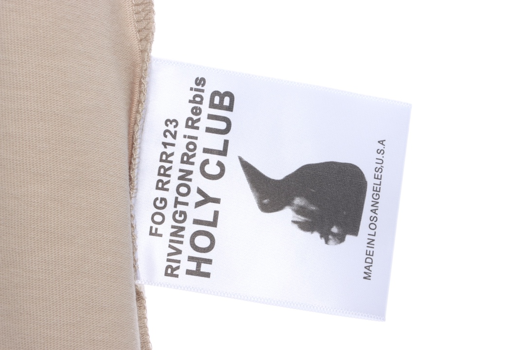 RRR123 joint FOG limited logo print short sleeves