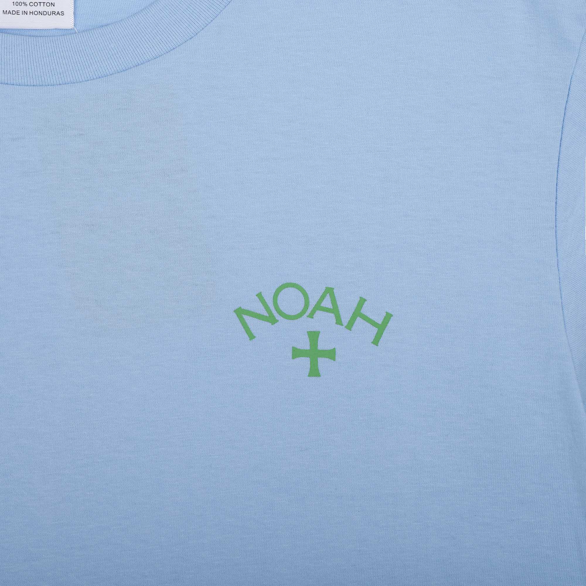 N0ah New  cross front and back LOGO short sleeves