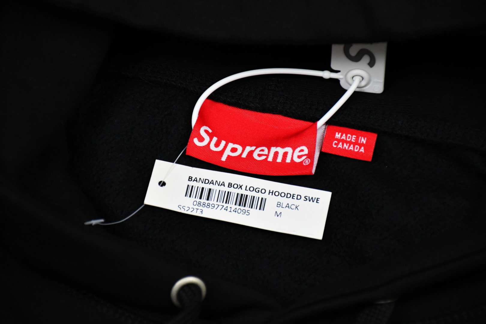 Suprem3 FW19 Week 16 Bandana Box Logo Hooded Sweatshirt