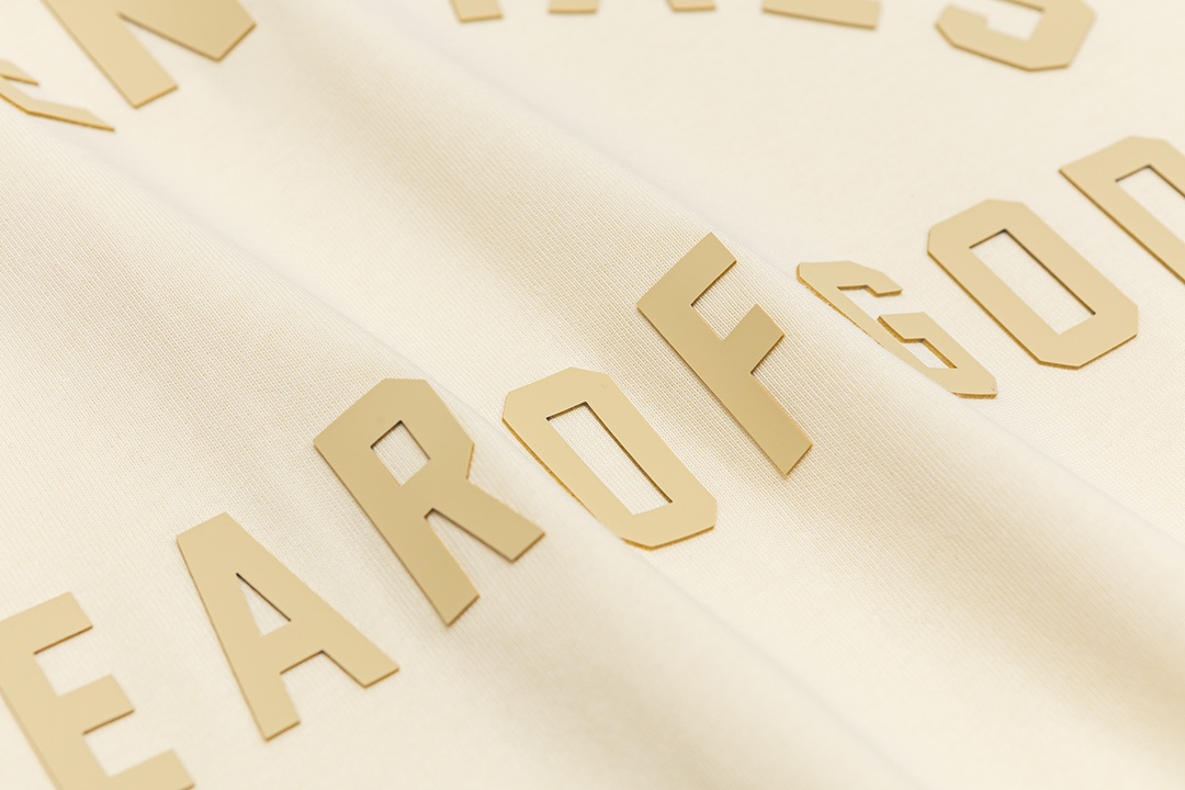 Fear of god  1931 flocking print long-sleeved Tee