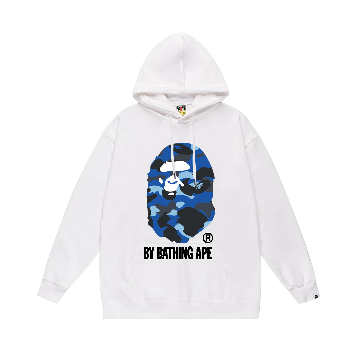 BAPE Ape Head cartoon graphic print hoodie