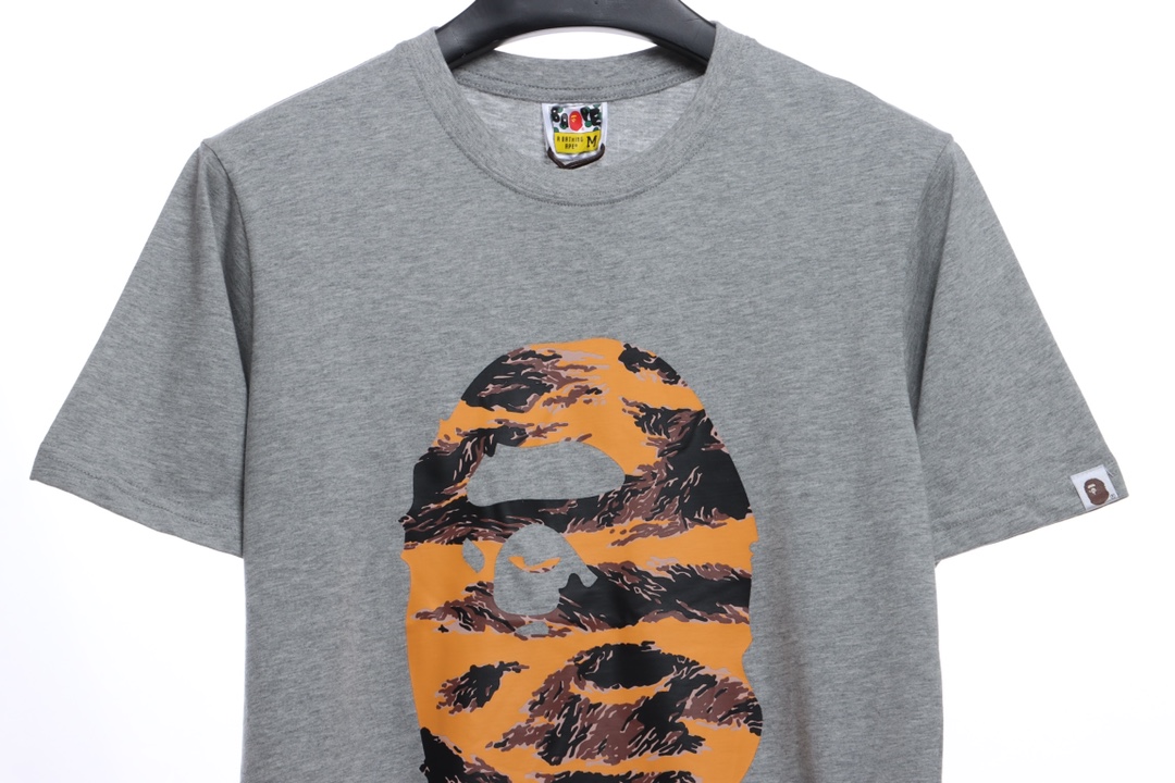 BAPE ape head mountain peak printing short sleeves