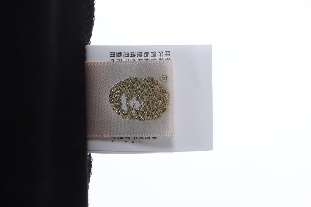 BAPE co-signed UDF camouflage five-bar short sleeves