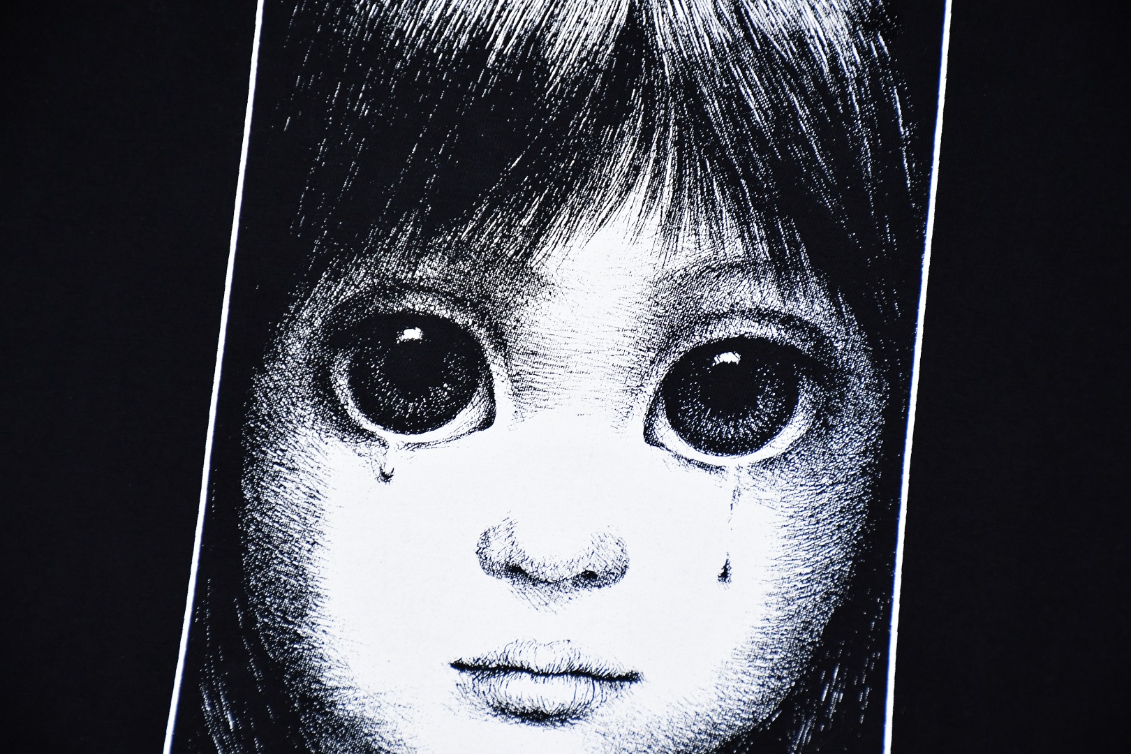 Suprem3 Margaret Keane Teardrop Tee 'White'