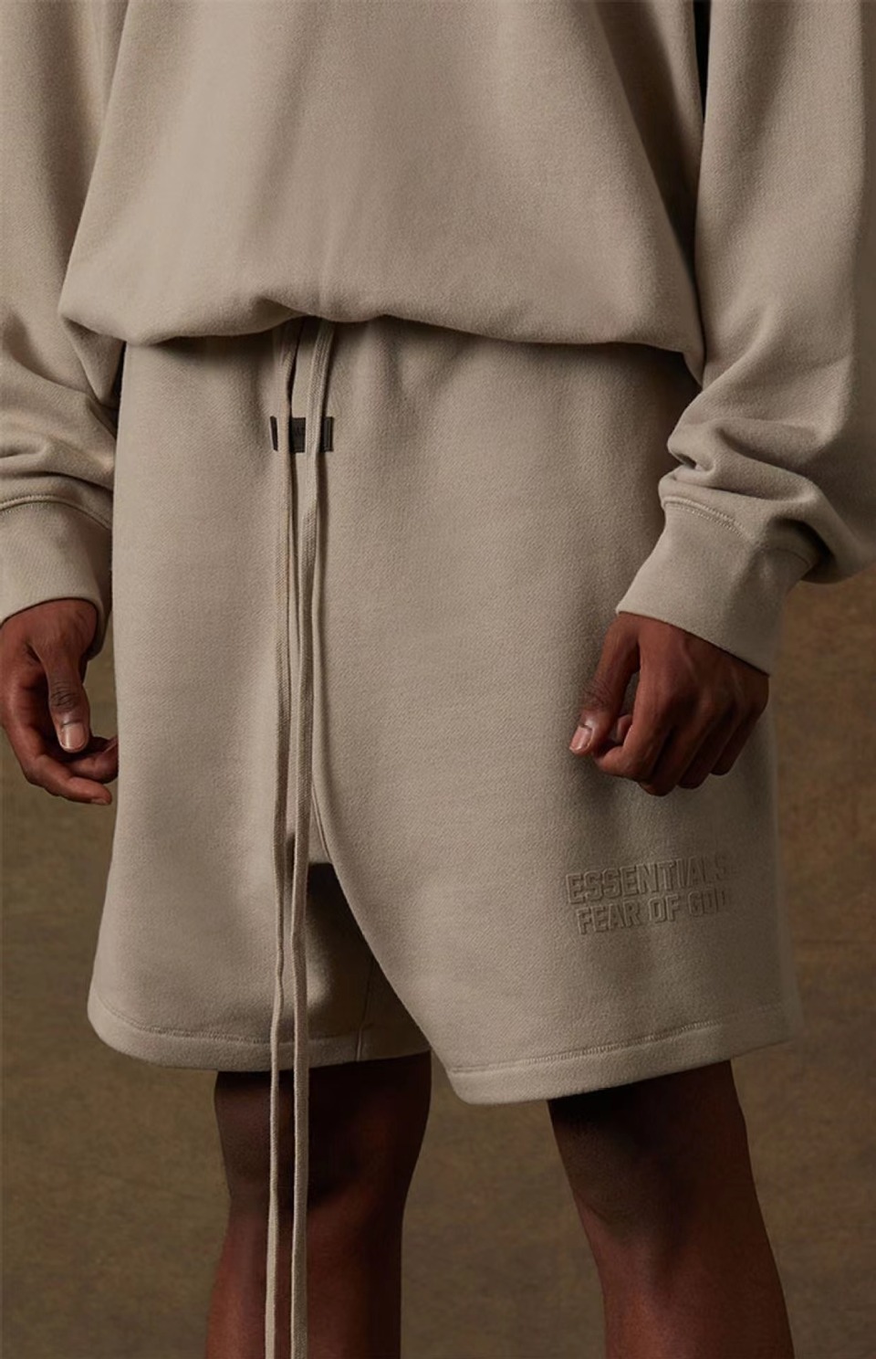 Fear of God Essentials Relaxed Mid Long Shorts