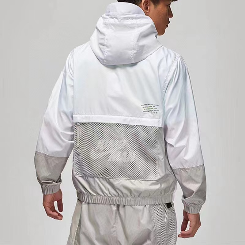 Nike Jordan Edition Mesh Pocket Trench Coat