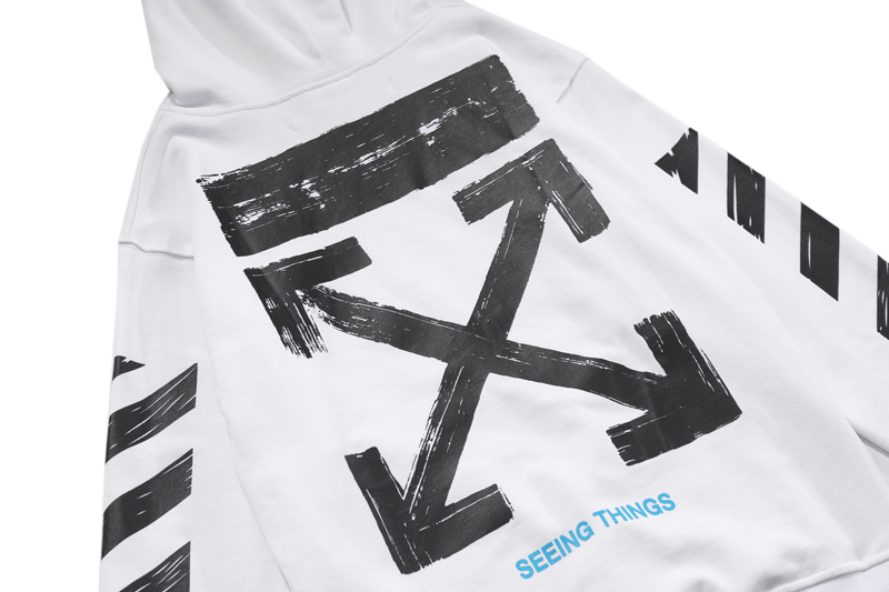 OFF-WHITE Brush Arrow Hoodie