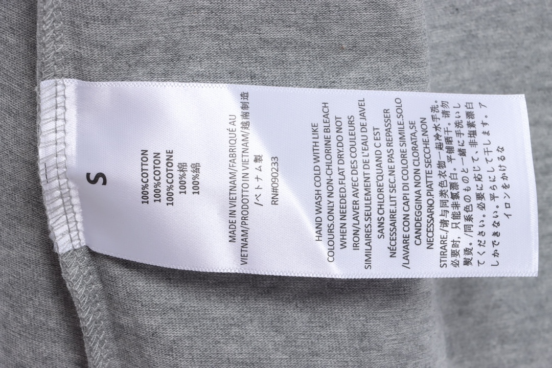 FOG flocked logo print short sleeves