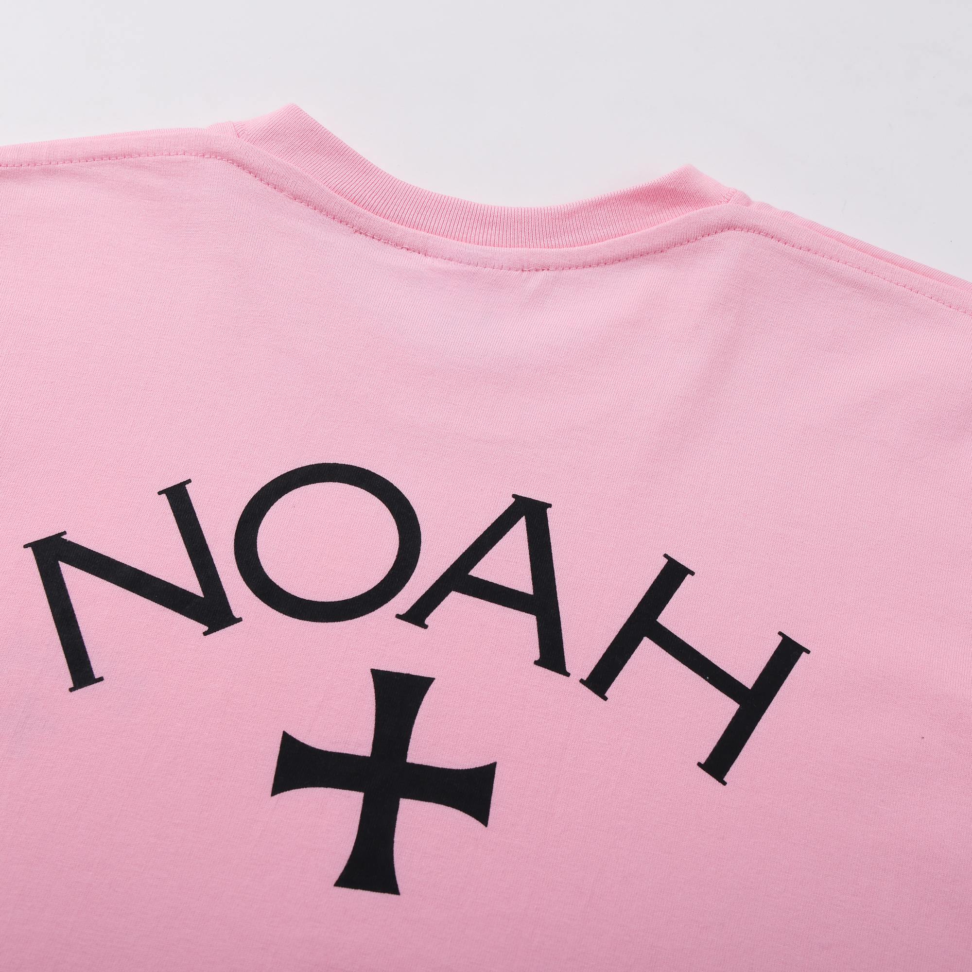 N0ah New  cross front and back LOGO short sleeves
