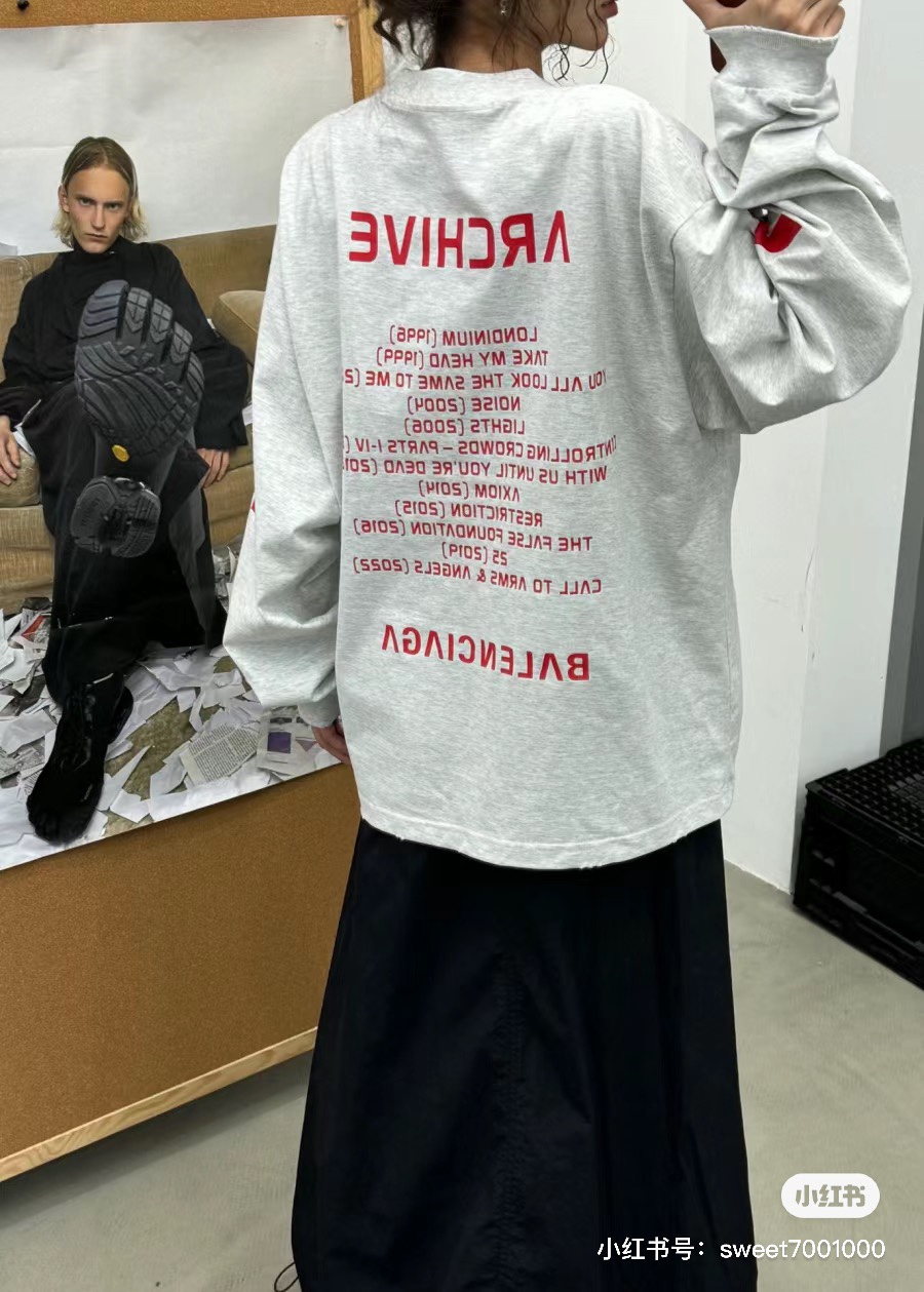 Balancig* X Apple Music Crewneck Hoodie 2024