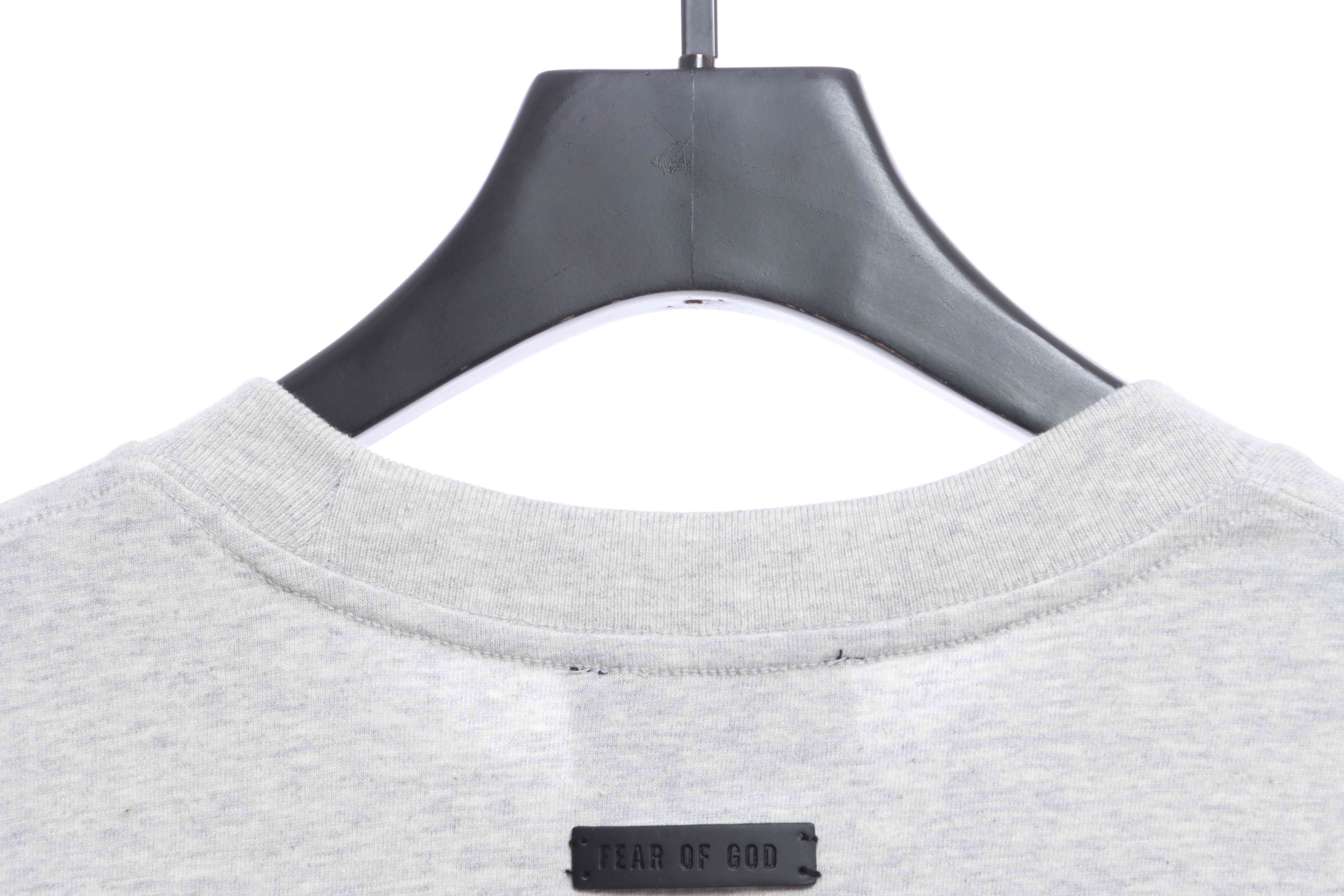 FEAR OF GOD season seven main line flocking big G letter short-sleeved T-shirt