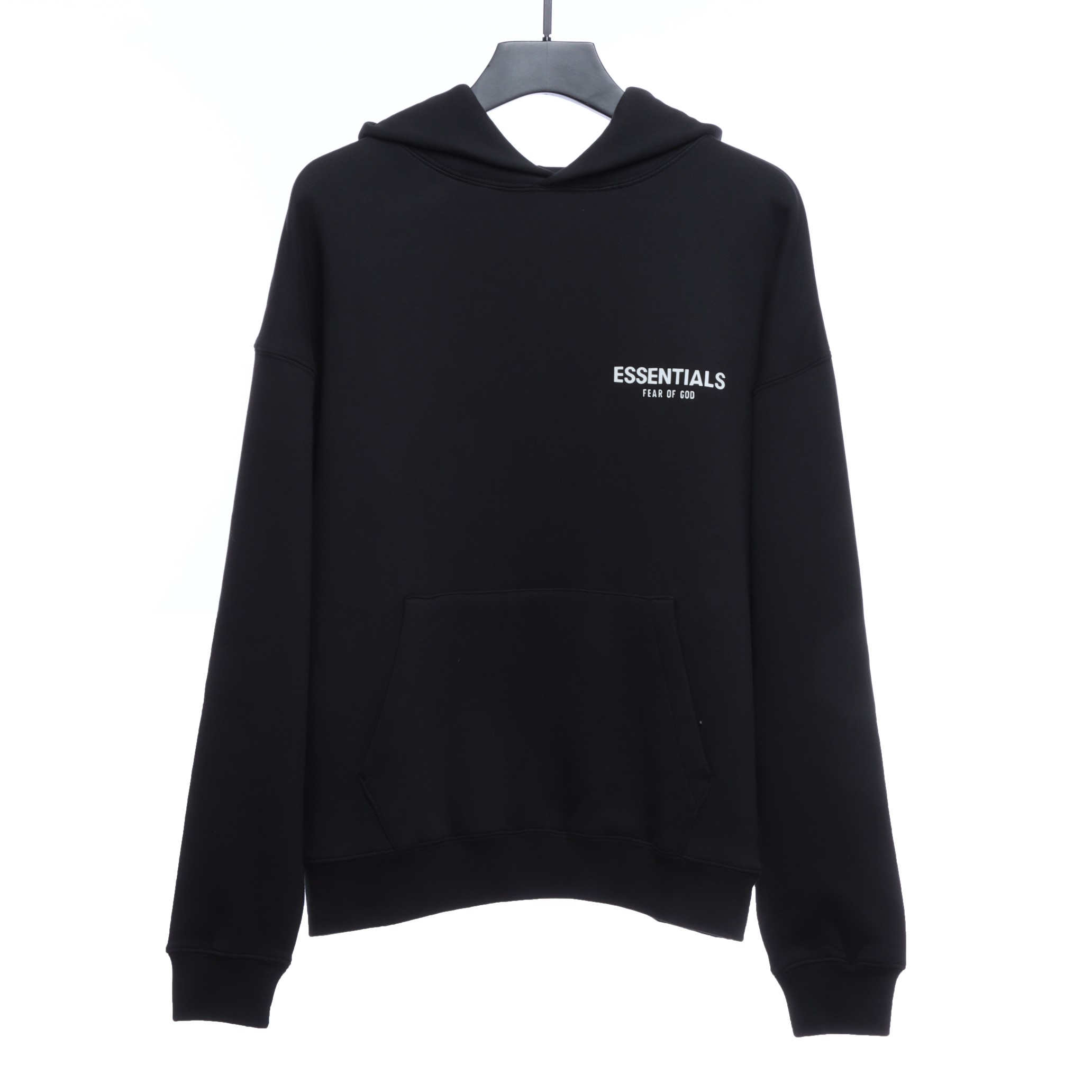 FOG ESSENTIALS Double Thread Floral Fleece Oversized Hoodie