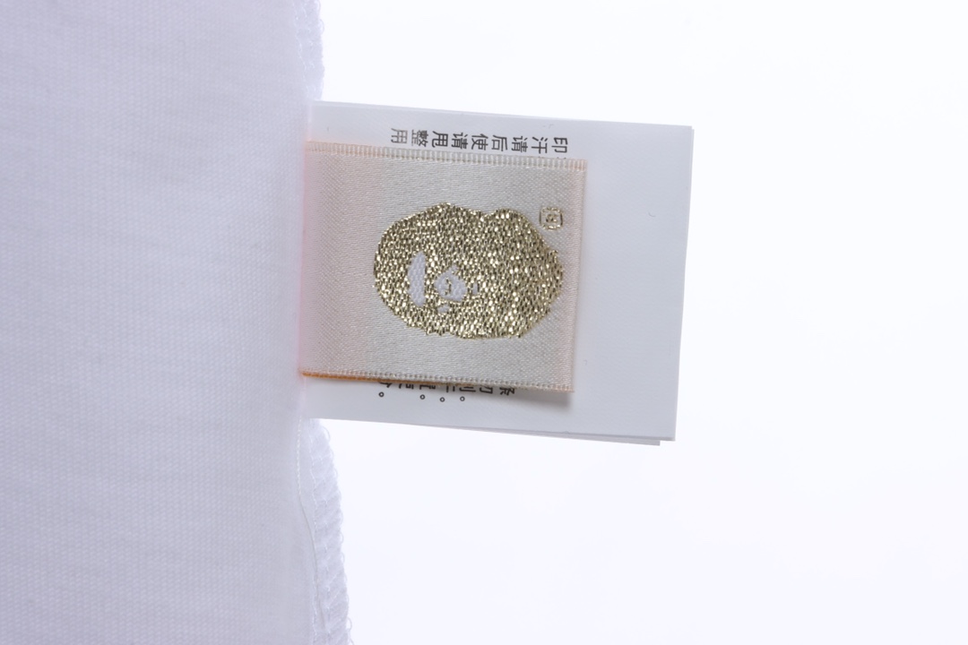 BAPE grid camouflage ape-man with short head and white sleeves