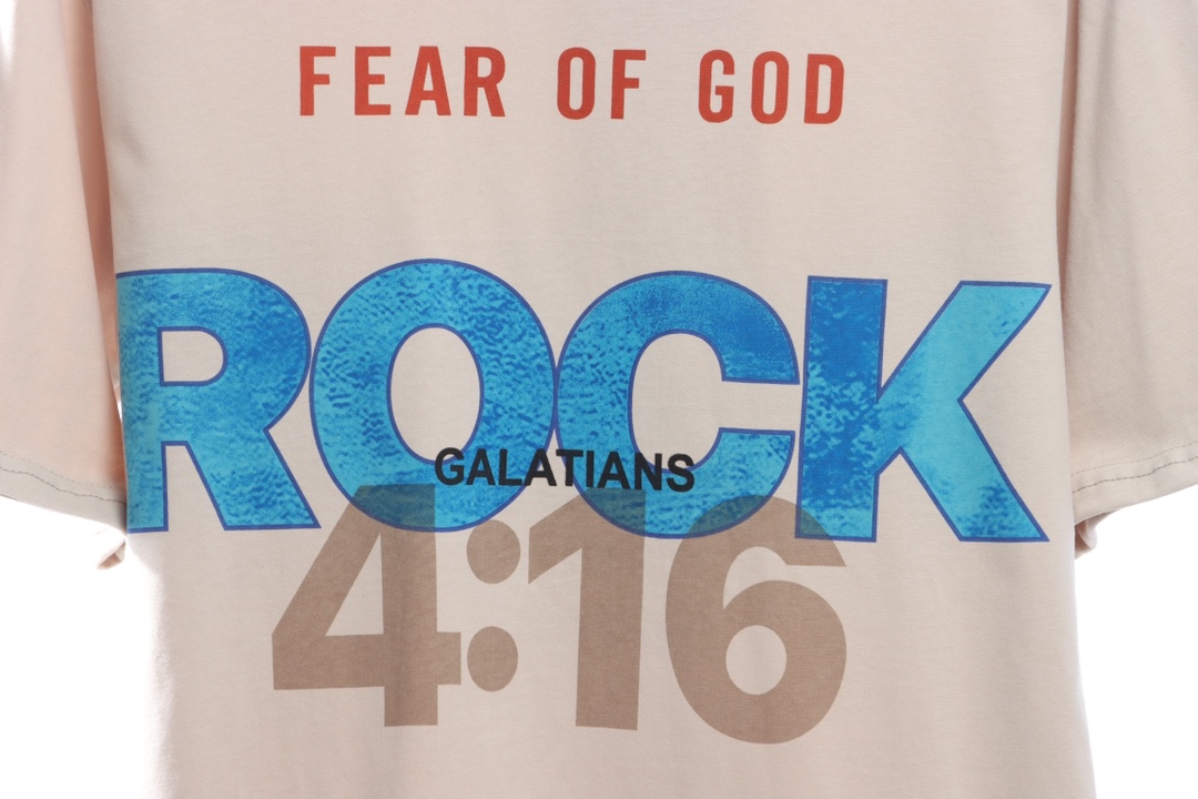 RRR123 joint FOG limited logo print short sleeves