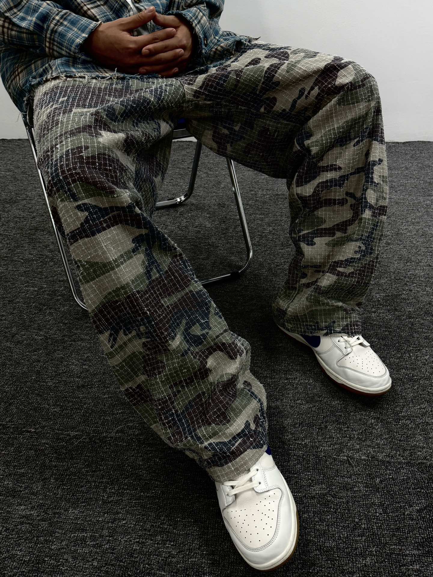 Big Ol' Camo Canvas Needlepunch Jeans