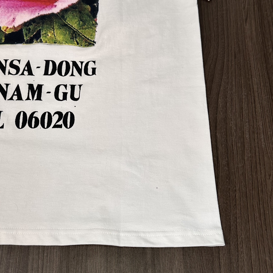 Suprem3 Seoul Box Logo Tee White