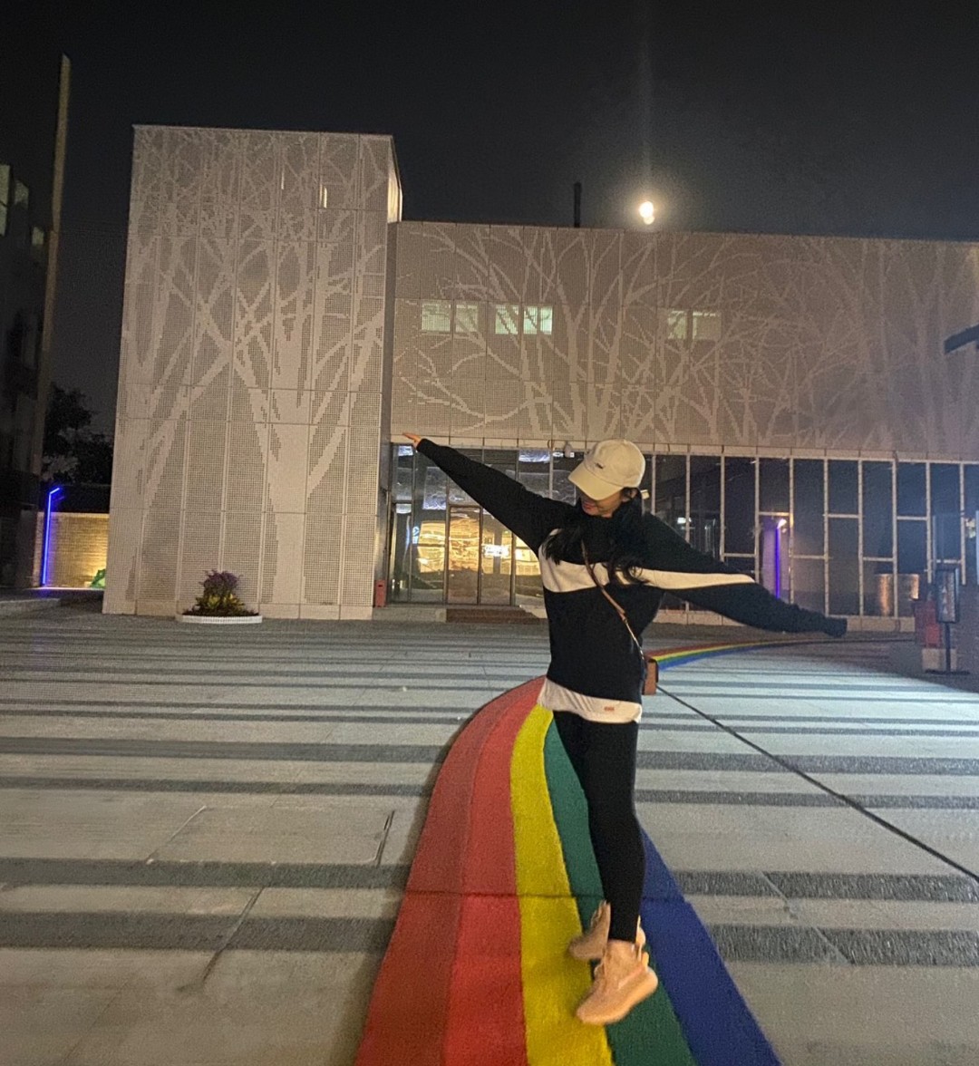 Nike  big hook patchwork round neck sweatshirt Hoodie