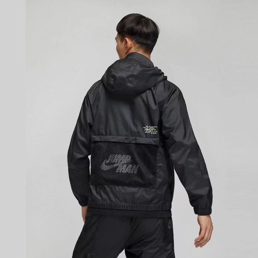 Nike Jordan Edition Mesh Pocket Trench Coat