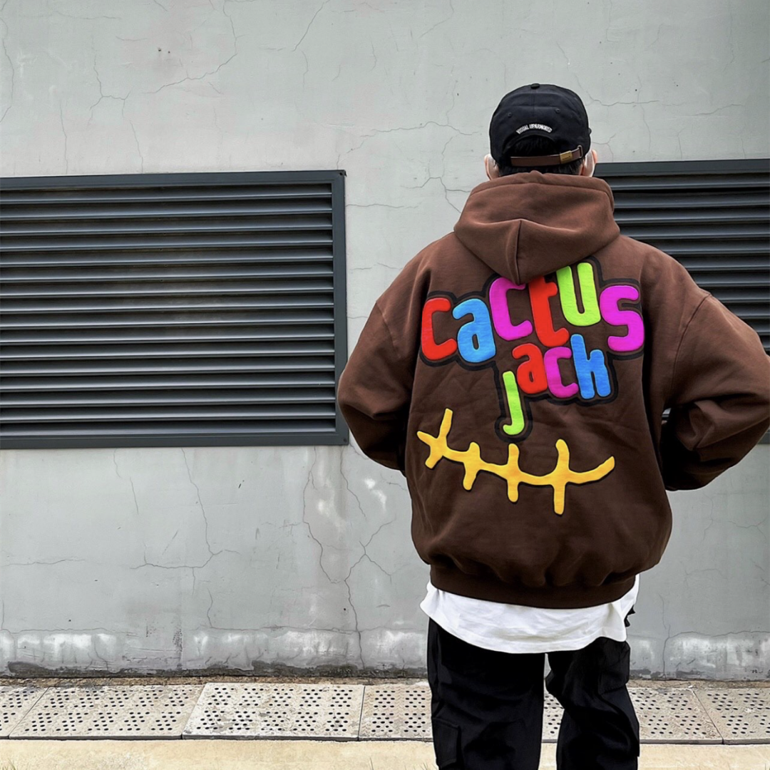 Travis Scott Cactus Jack x Mcdonald Brown Hoodie