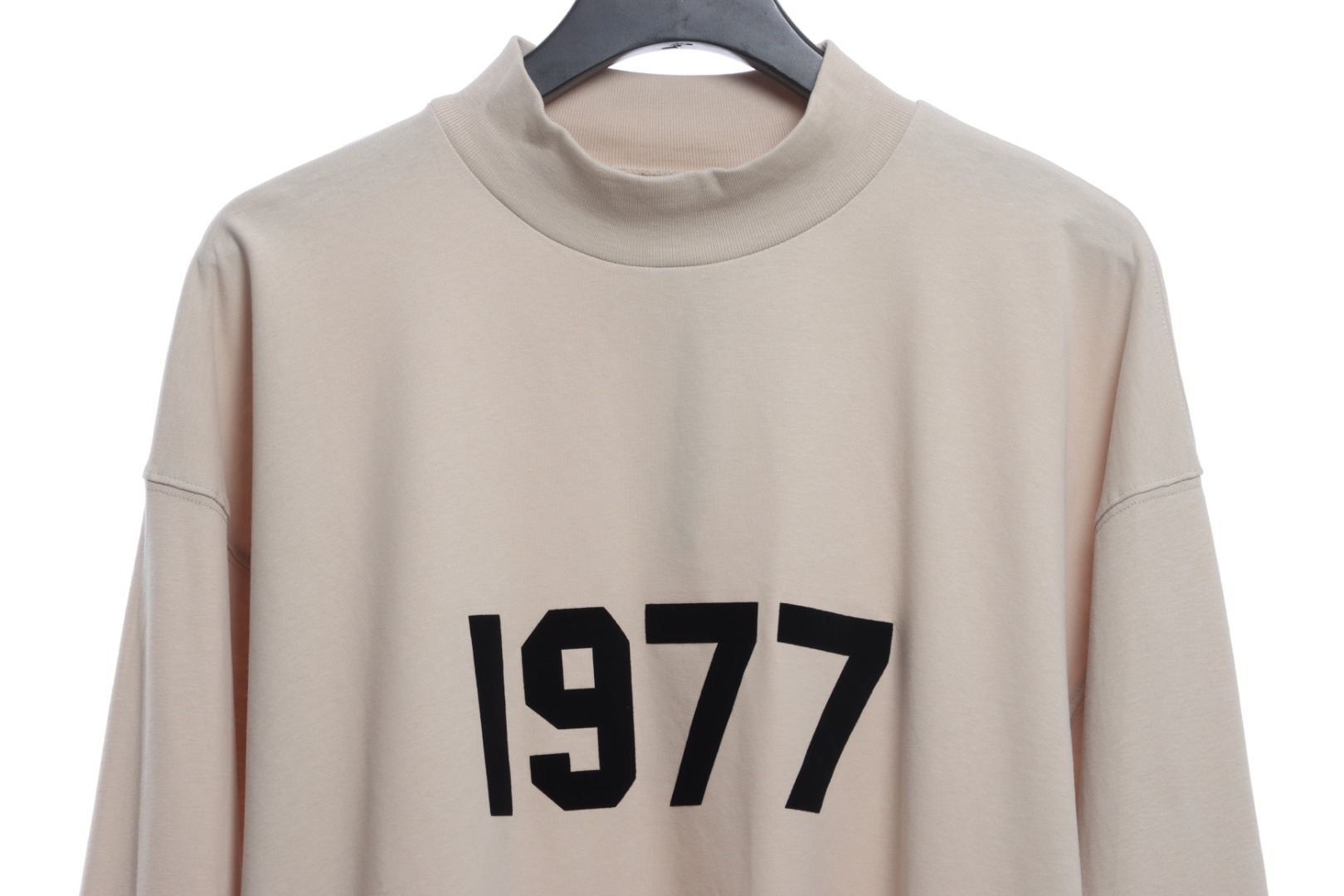 Fear of god  1977 flocking print long-sleeved T