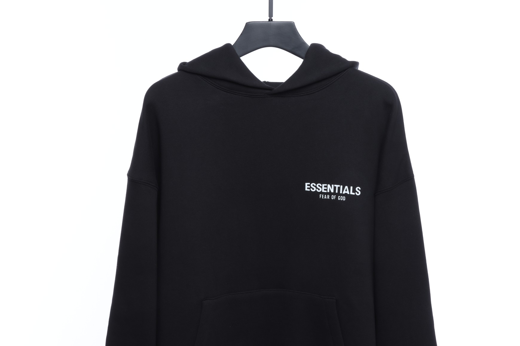 FOG ESSENTIALS Double Thread Floral Fleece Oversized Hoodie