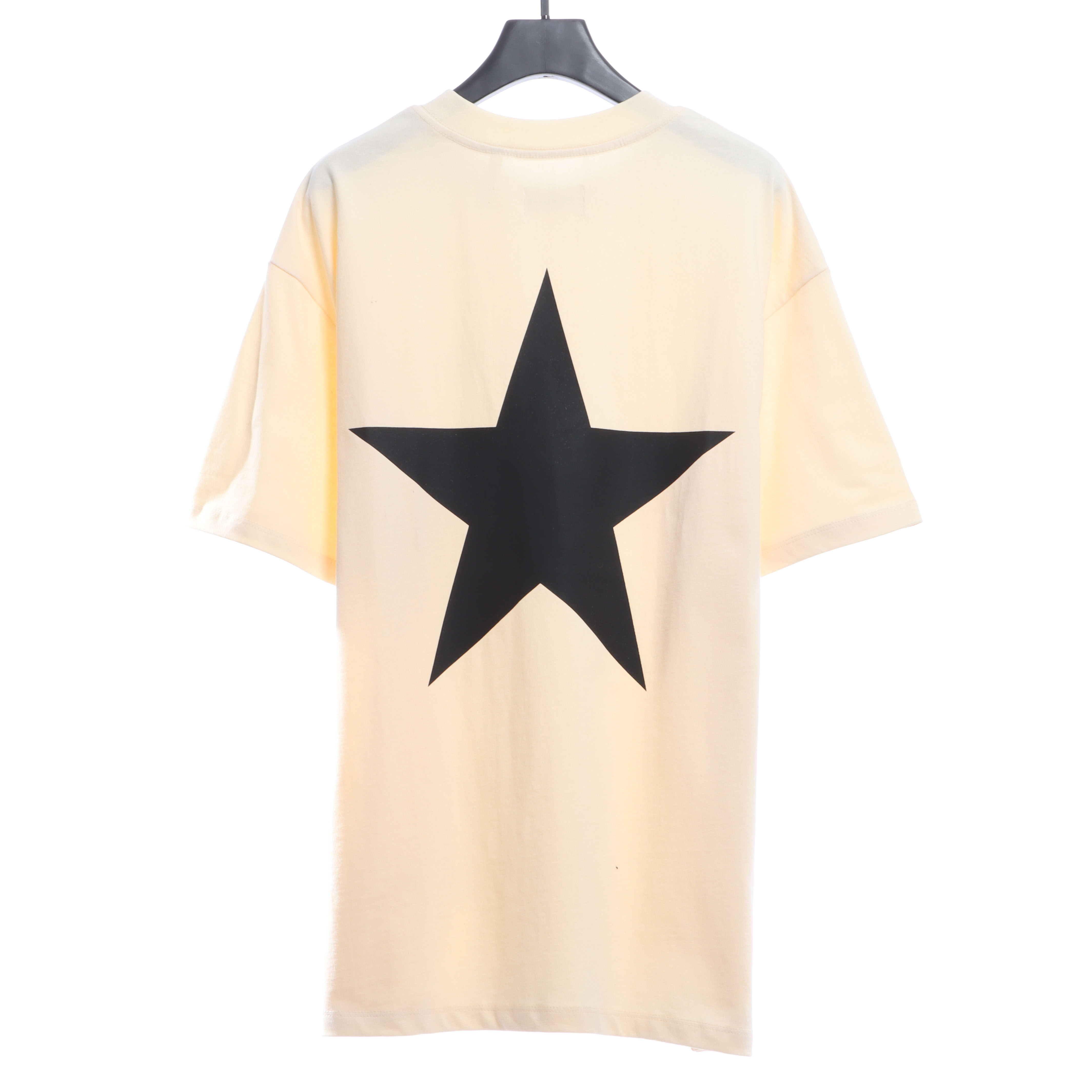 Fear of god  Essentials back five-pointed star print short-sleeved T-shirt