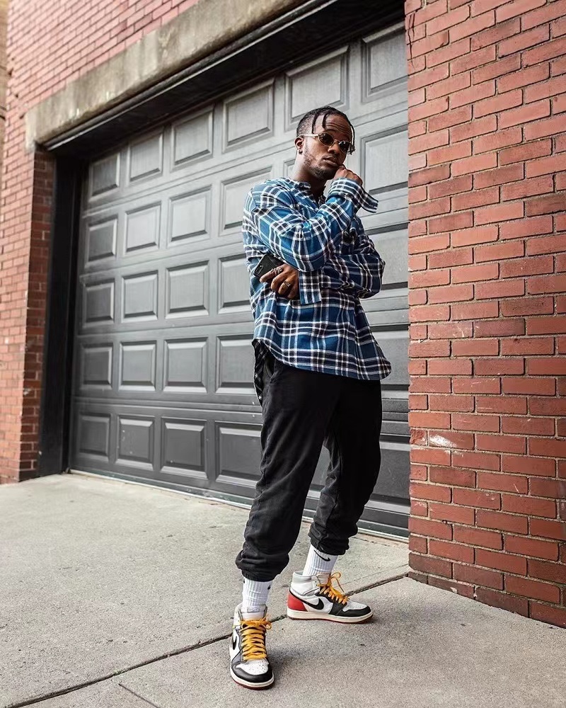 FOG Plaid Swallowtail Long Sleeve Shirt