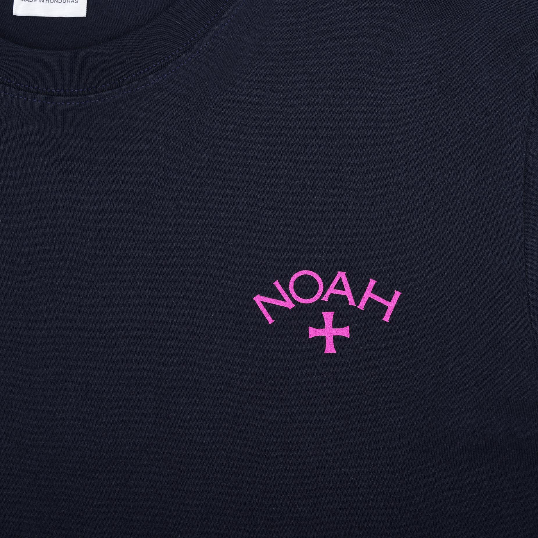 N0ah New  cross front and back LOGO short sleeves