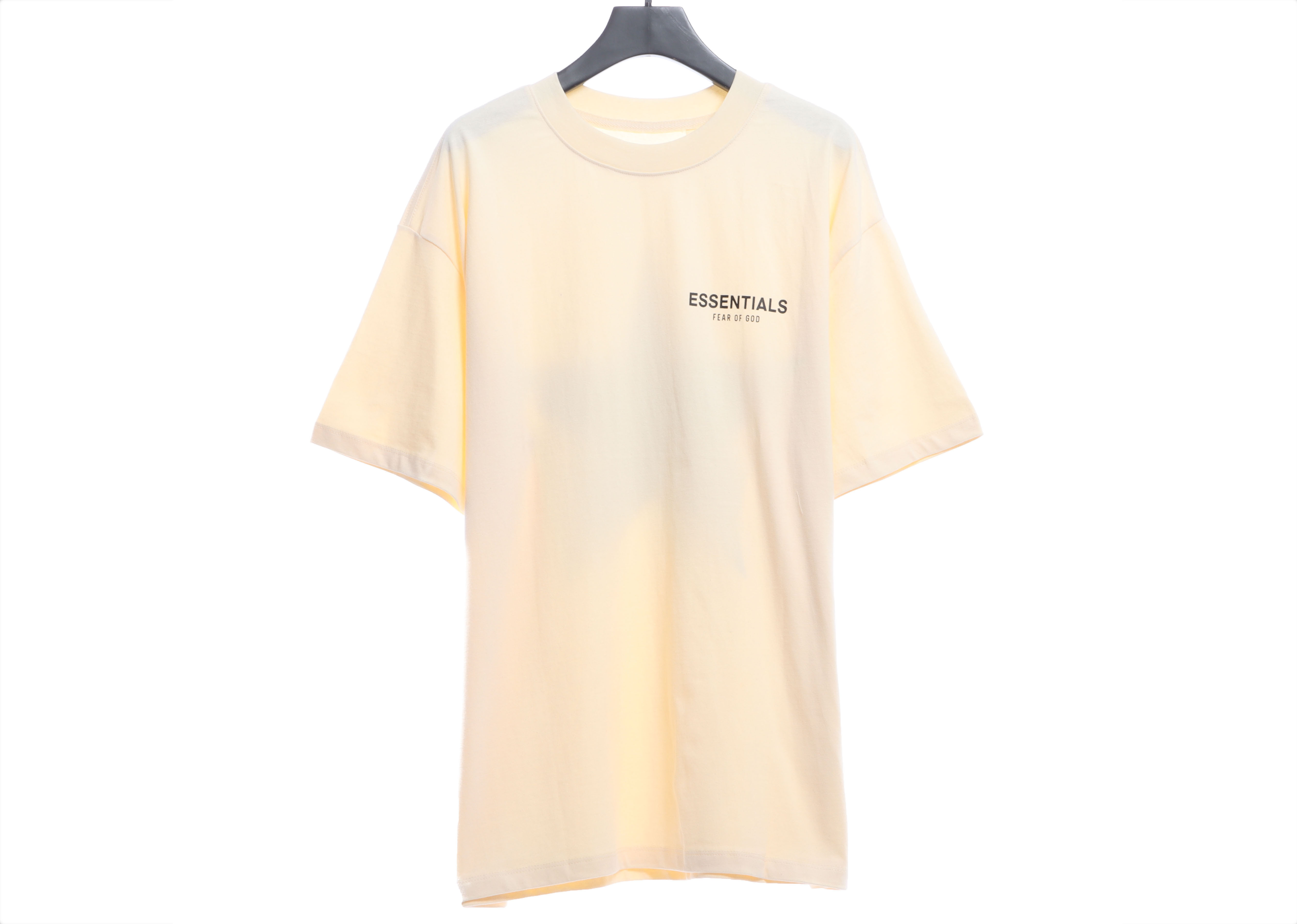 Fear of god  Essentials back five-pointed star print short-sleeved T-shirt