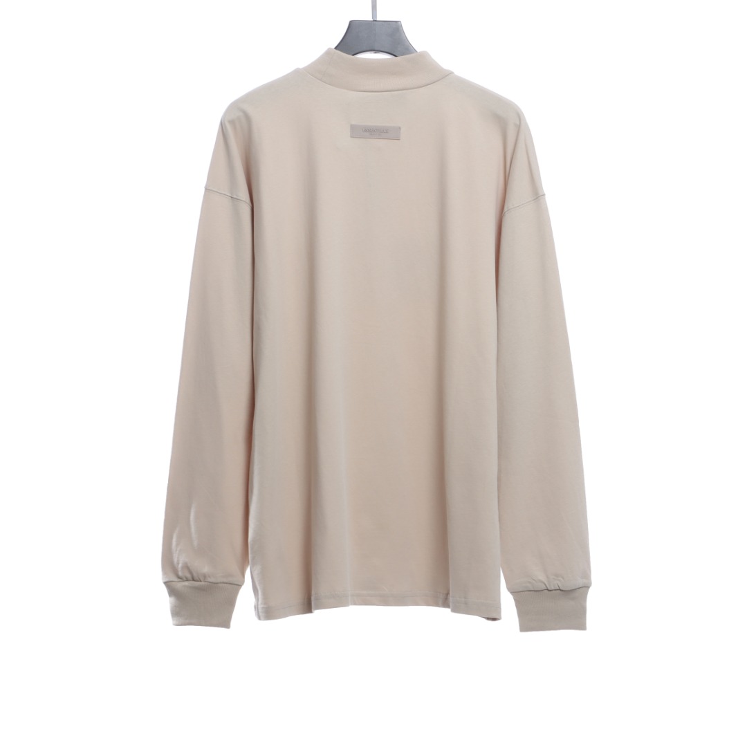 Fear of god  1977 flocking print long-sleeved T