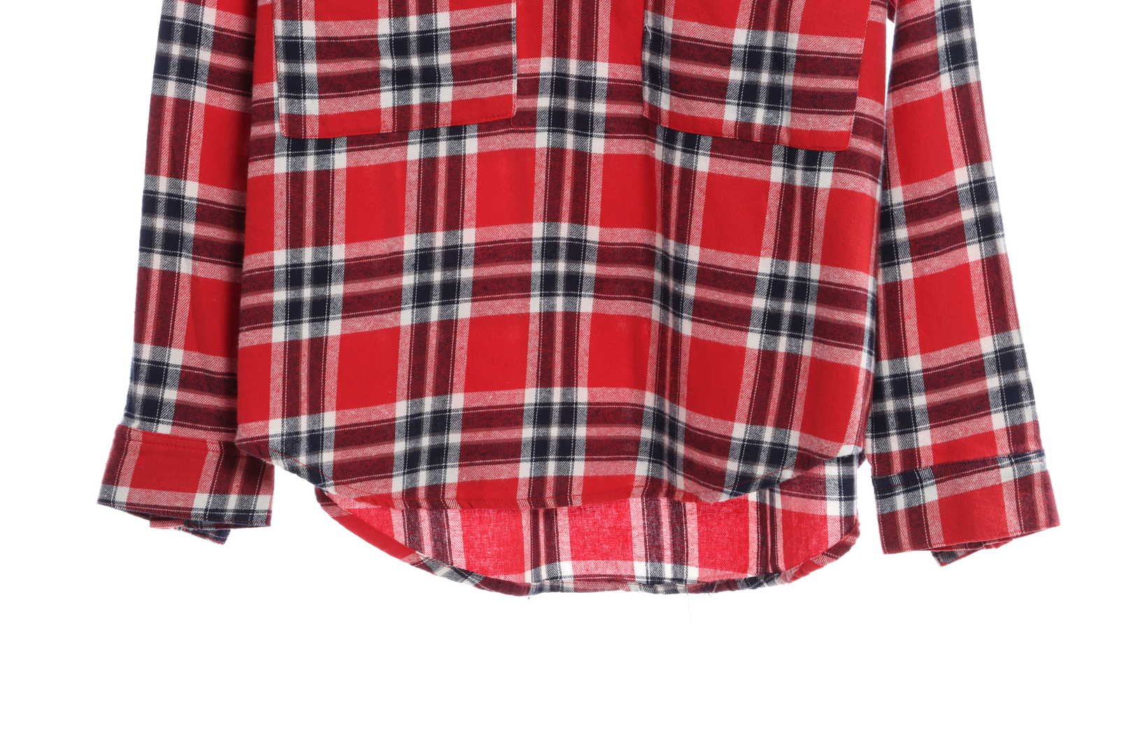FOG Plaid Swallowtail Long Sleeve Shirt