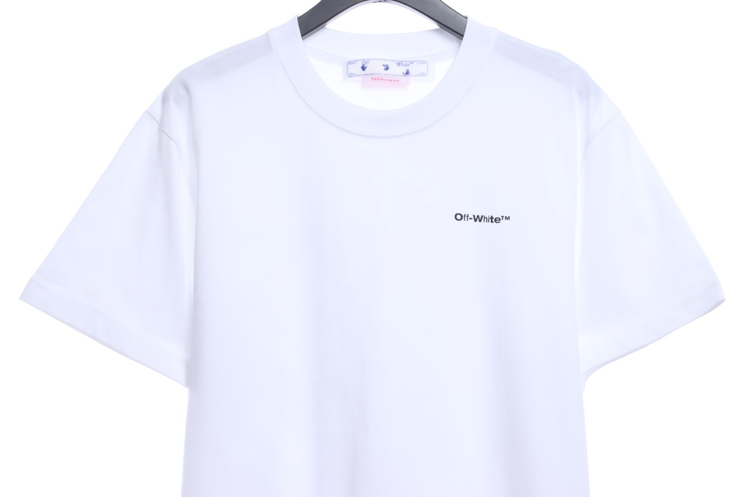 OW graffiti brush zebra crossing short sleeve