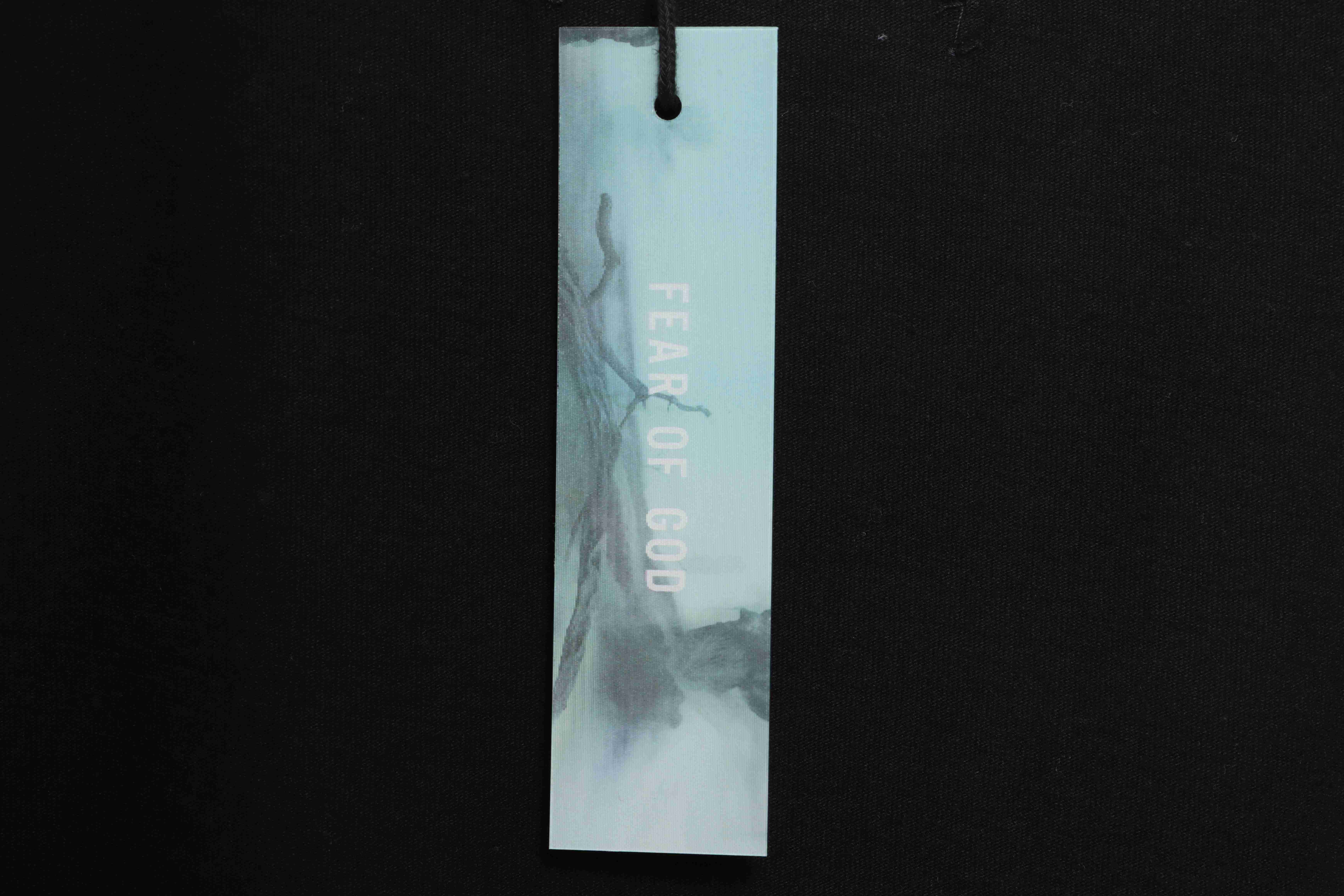 FOG season six main line FG letter short-sleeved T-shirt