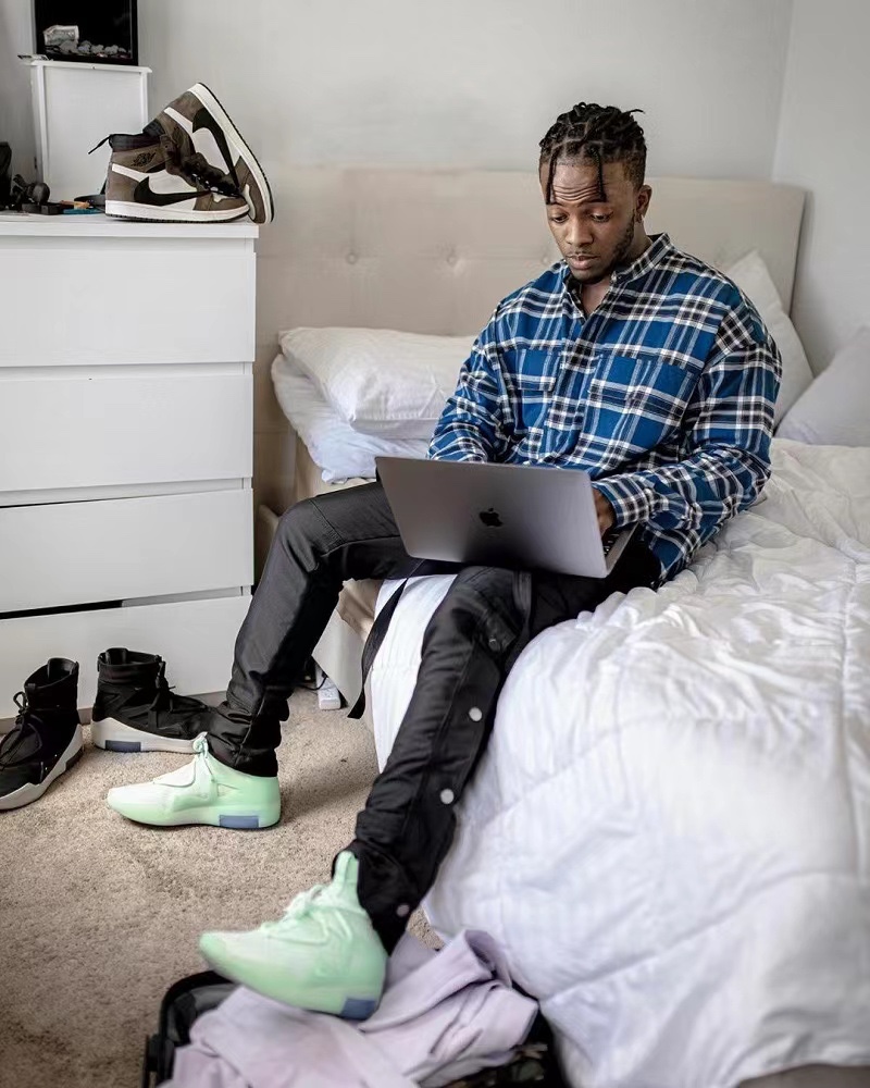 FOG Plaid Swallowtail Long Sleeve Shirt