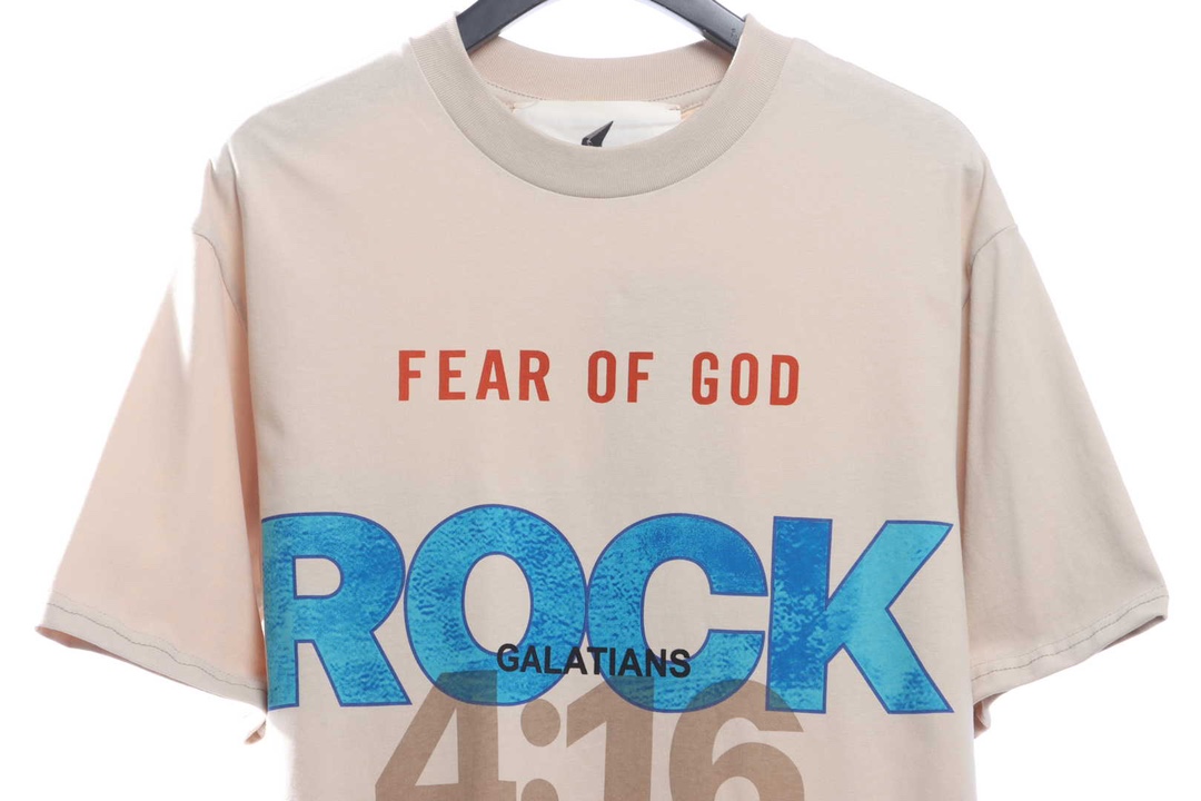 RRR123 co-signed FOG limited logo printing short sleeves