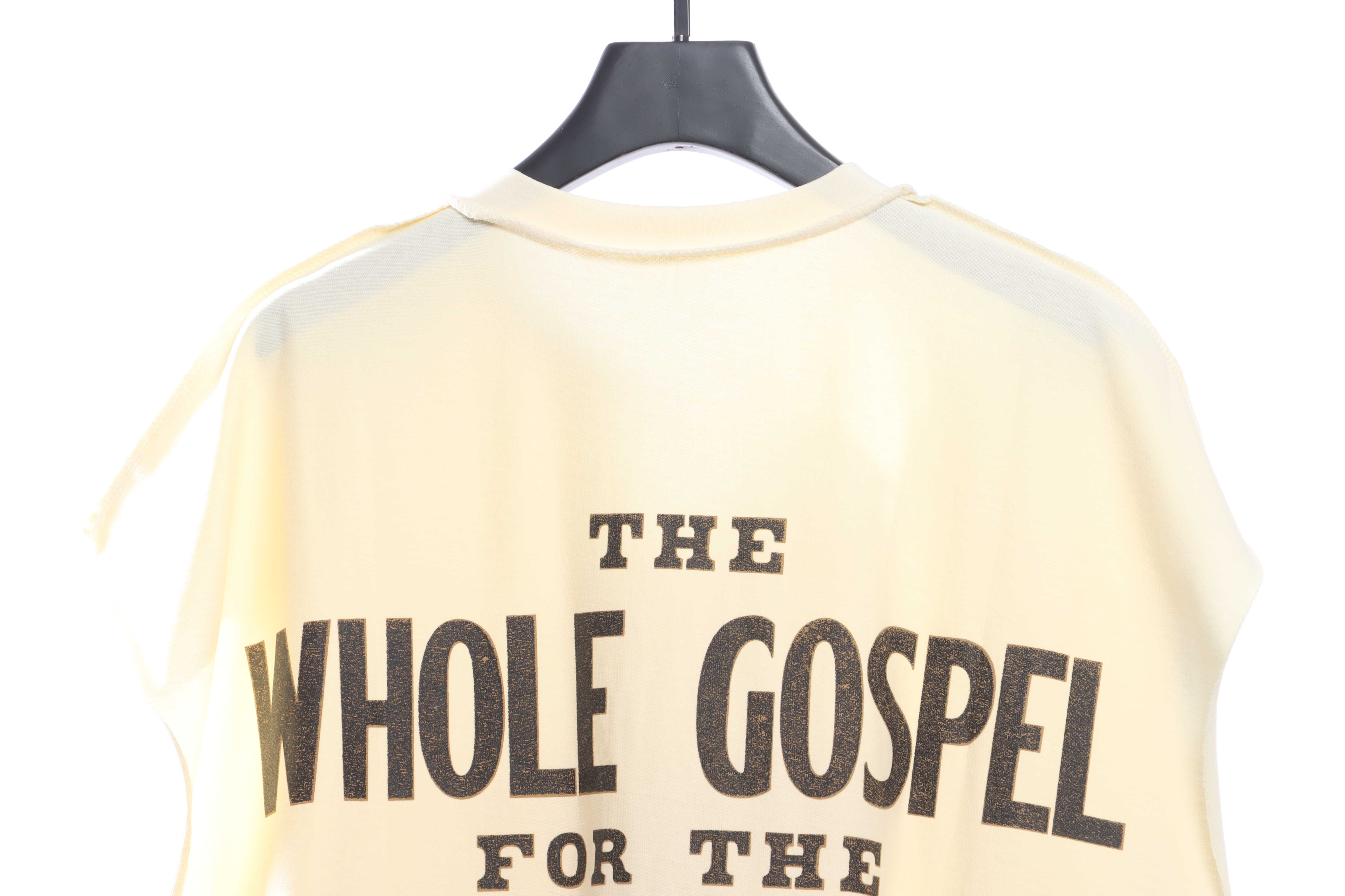 FOG co-signed RRR123 Jesus printed vest