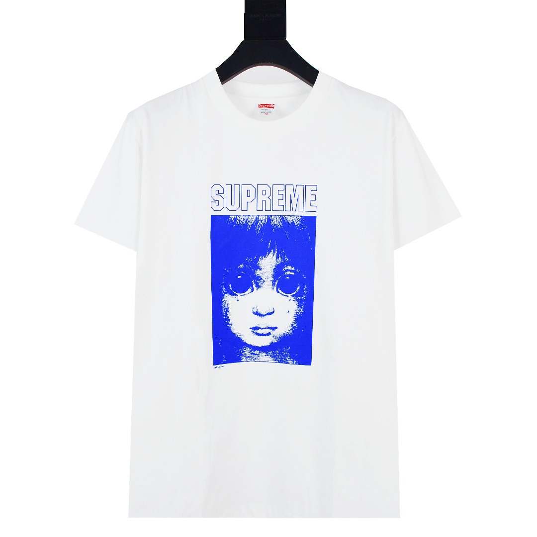 Suprem3 Margaret Keane Teardrop Tee 'White'