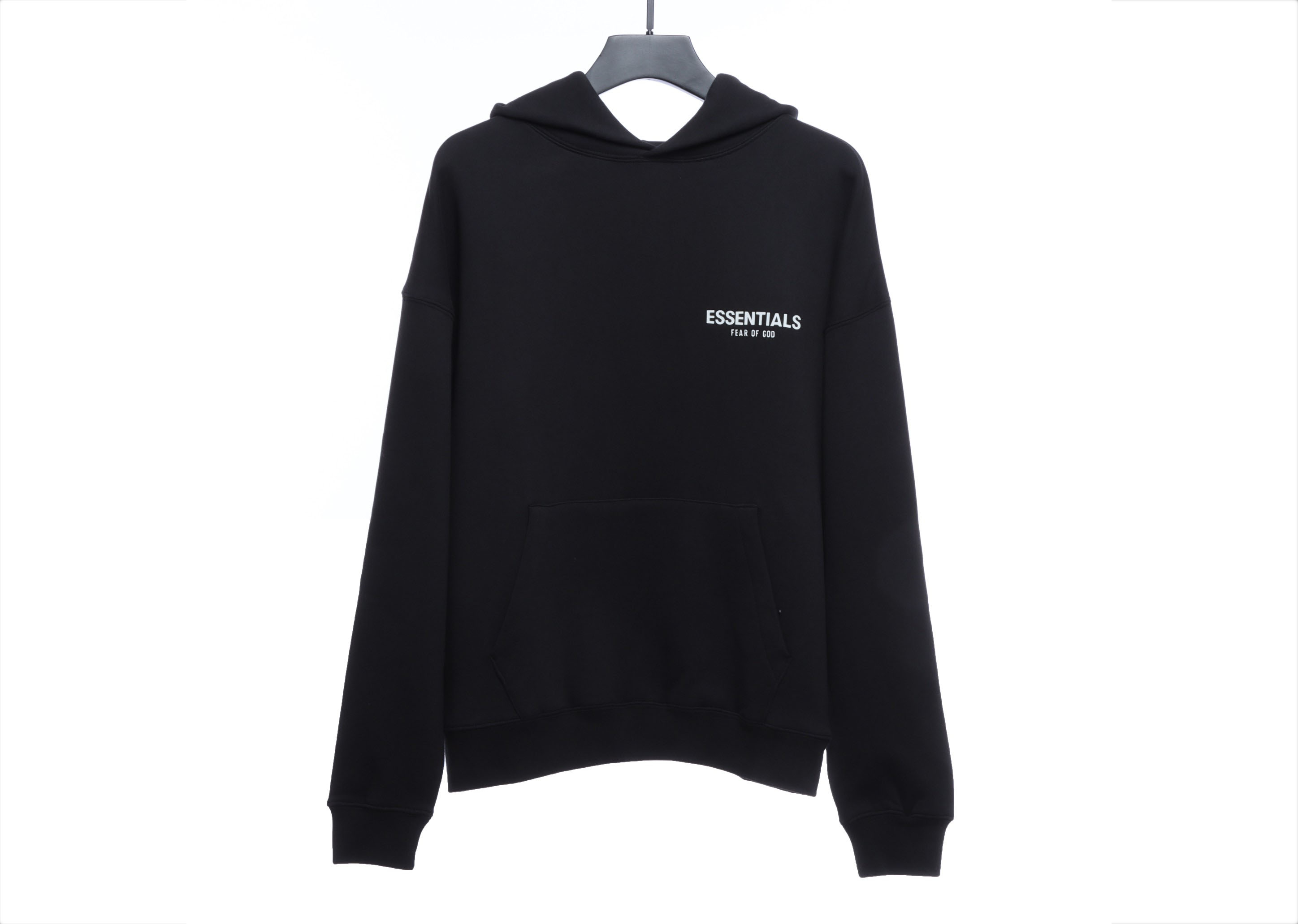 FOG ESSENTIALS Double Thread Floral Fleece Oversized Hoodie